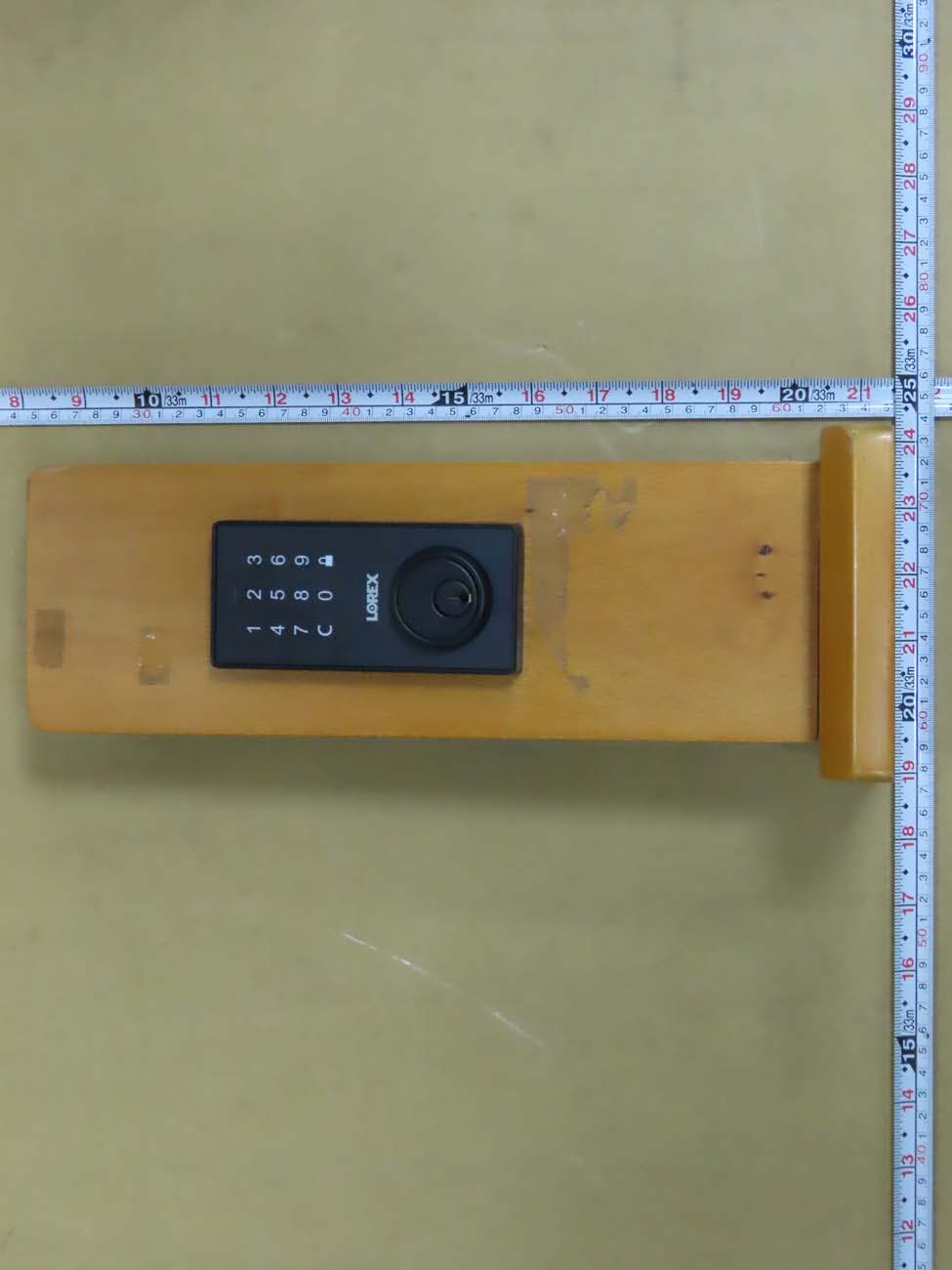 Bluetooth Deadbolt Smart Lock with Touchpad and App Control - FCC ID UCZ-LK101-Z - Lorex Technology Inc.