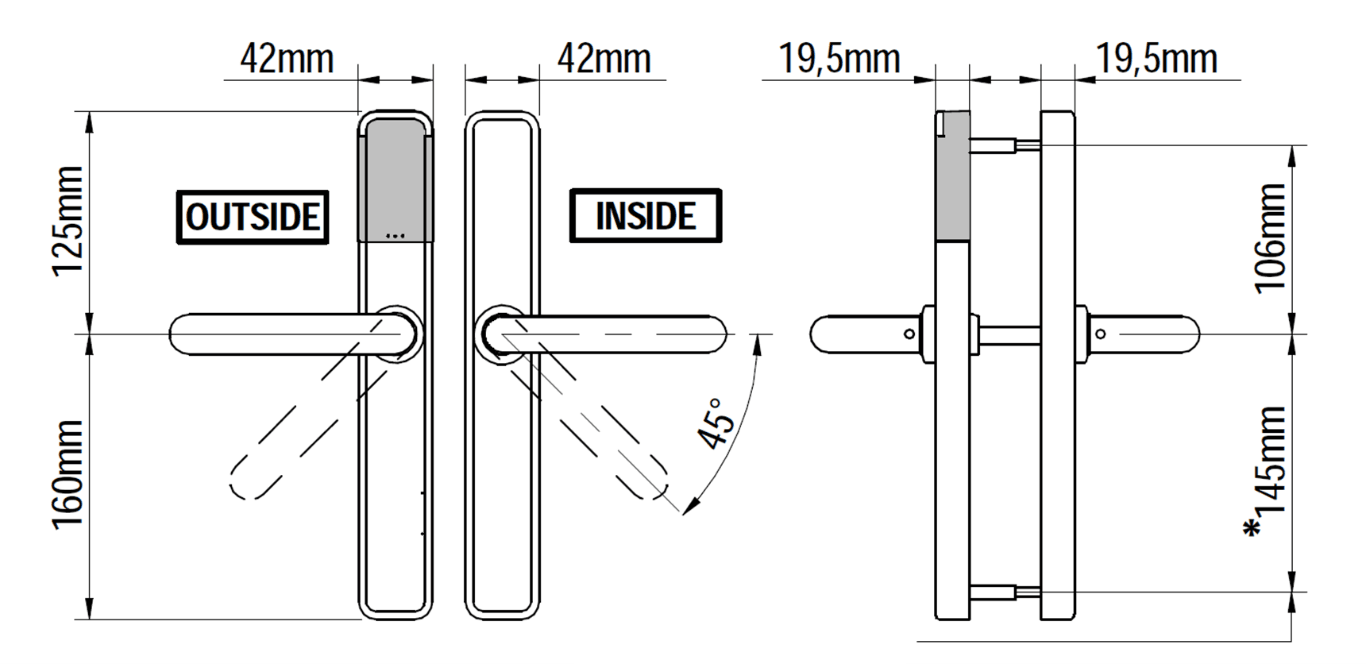 XS4 One+ Electronic Lock - FCC ID UKCEM17 - Salto Systems S.L