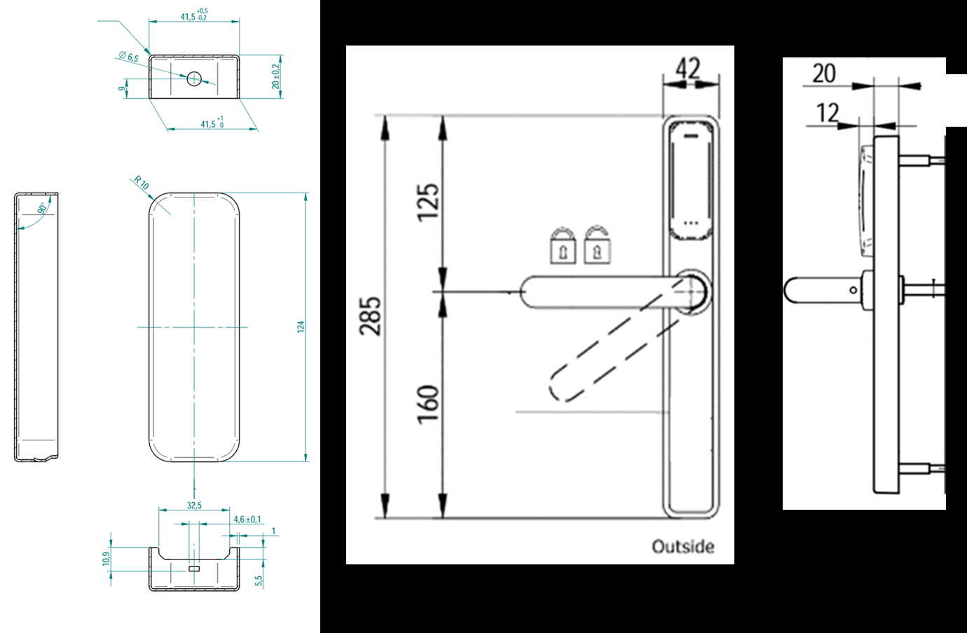 W40MH XS4 Original+, W40MH XS4 One S, W40T XS4 Original+ and W40T XS4 One S - FCC ID UKCW40MH - Salto Systems S.L
