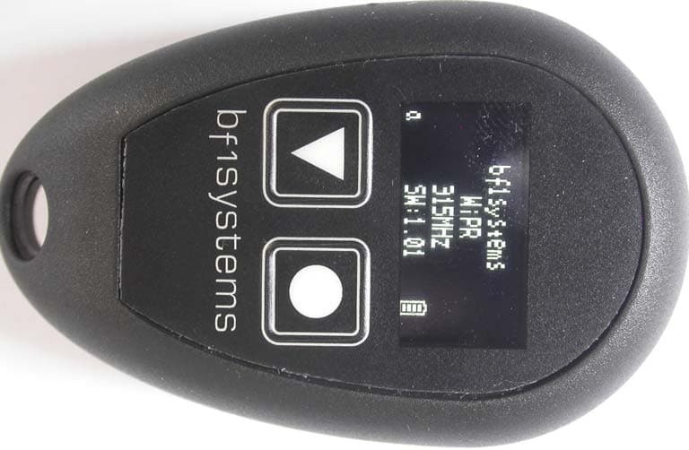 Wireless device for receiving and decoding RF data from TPMS sensors - FCC ID USX-TPMSWIPR - bf1systems Ltd.