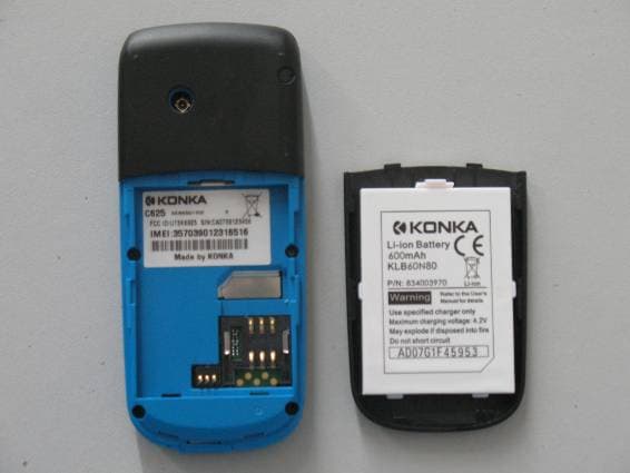 GSM DIGITAL MOBILE PHONE - FCC ID UT3KK625 - Shenzhen Konka Telecommunications Technology Co., Ltd.