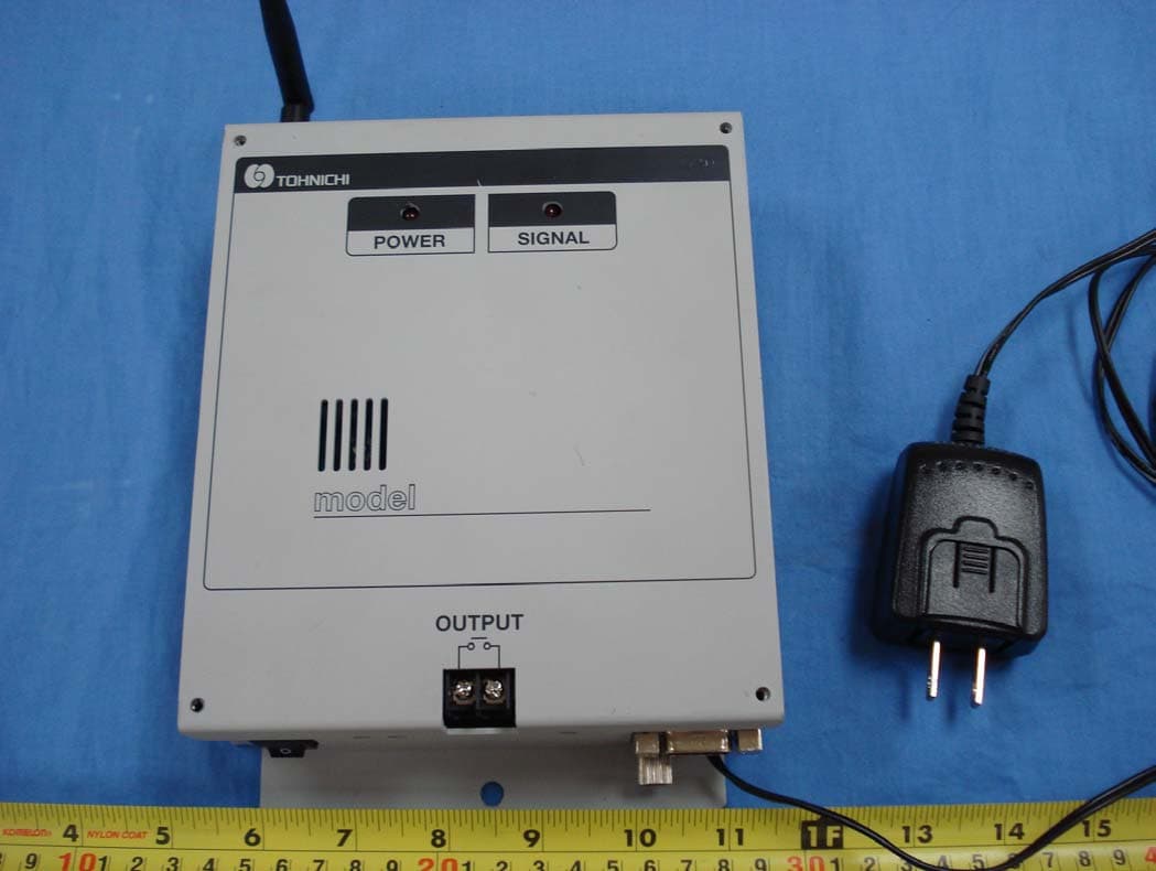 RF TERMINAL - FCC ID UY6-RFH256 - TOHNICHI MFG. CO., LTD