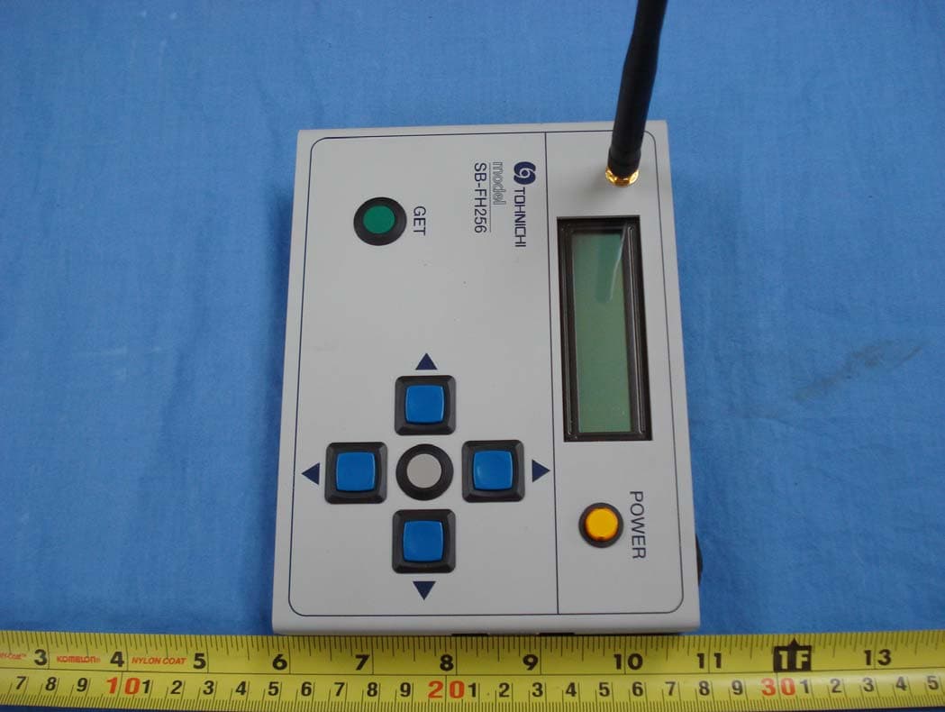 RF SETTING BOX - FCC ID UY6-SBFH256 - TOHNICHI MFG. CO., LTD