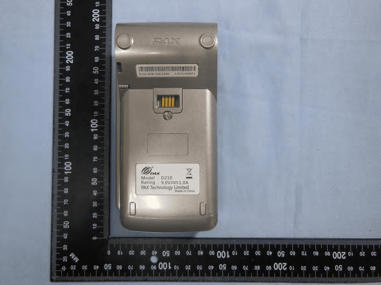 Wireless POS Terminal - FCC ID V5PD210WCDMA - PAX Technology Limited