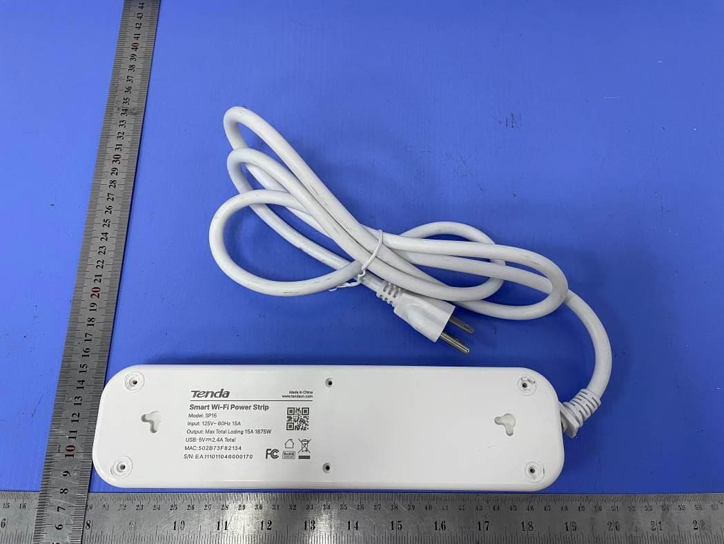 Smart Wi-Fi Power Strip - FCC ID V7TSP15 - SHENZHEN TENDA TECHNOLOGY CO., LTD.