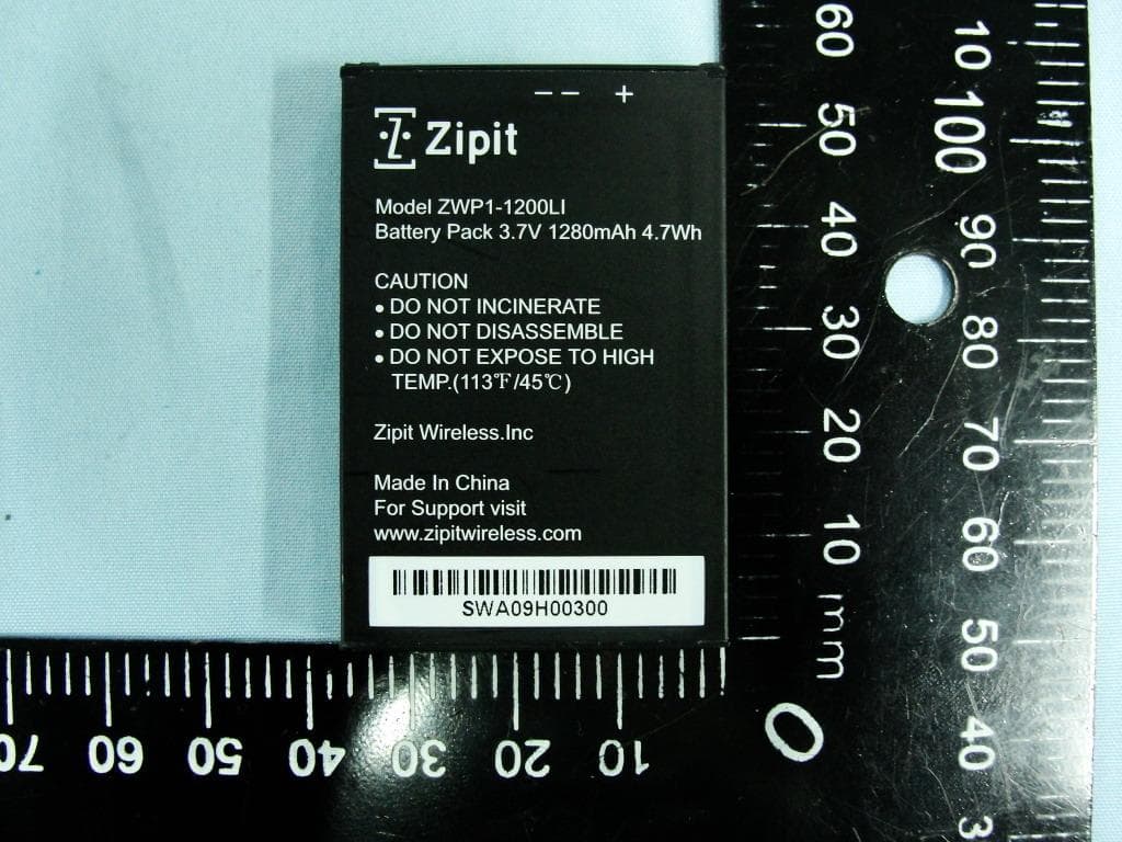 Z3 Wireless Messenger 3 - FCC ID VGUZWP1 - Zipit Wireless, Inc.