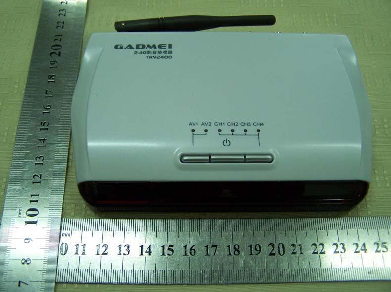 WIRELESS A/V TRANSMITTER AND RECEIVER - FCC ID VHH-GM2400 - QINGYUAN GADMEI ELECTRONICS TECHNOLOGY Co., Ltd.