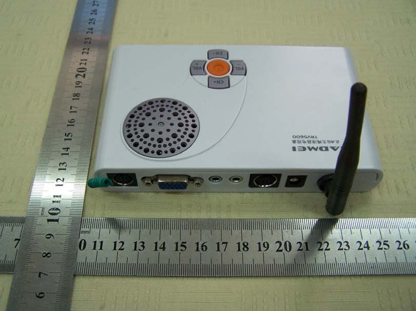 WIRELESS XGA TV BOX - FCC ID VHH-TV5600 - QINGYUAN GADMEI ELECTRONICS TECHNOLOGY Co., Ltd.