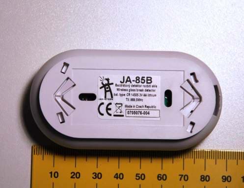 Wireless Glass Break detector-Part of Alarm System - FCC ID VL6JA85B - Jablotron Ltd