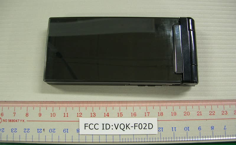 Mobile phone - FCC ID VQK-F02D - Fujitsu Limited