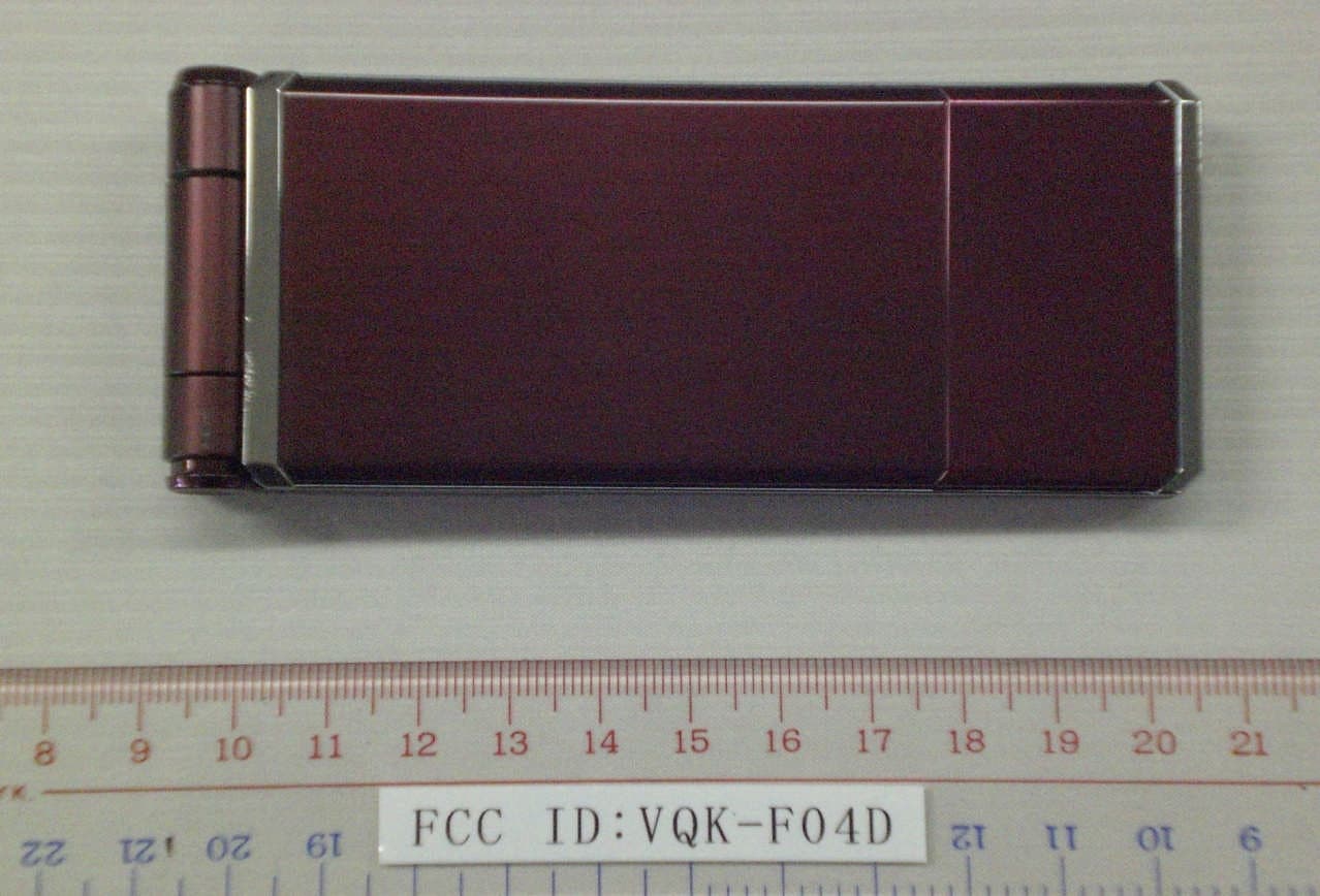 Mobile Phone - FCC ID VQK-F04D - Fujitsu Limited