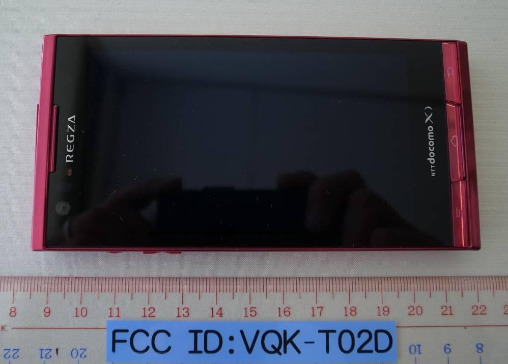 Mobile phone - FCC ID VQK-T02D - Fujitsu Limited