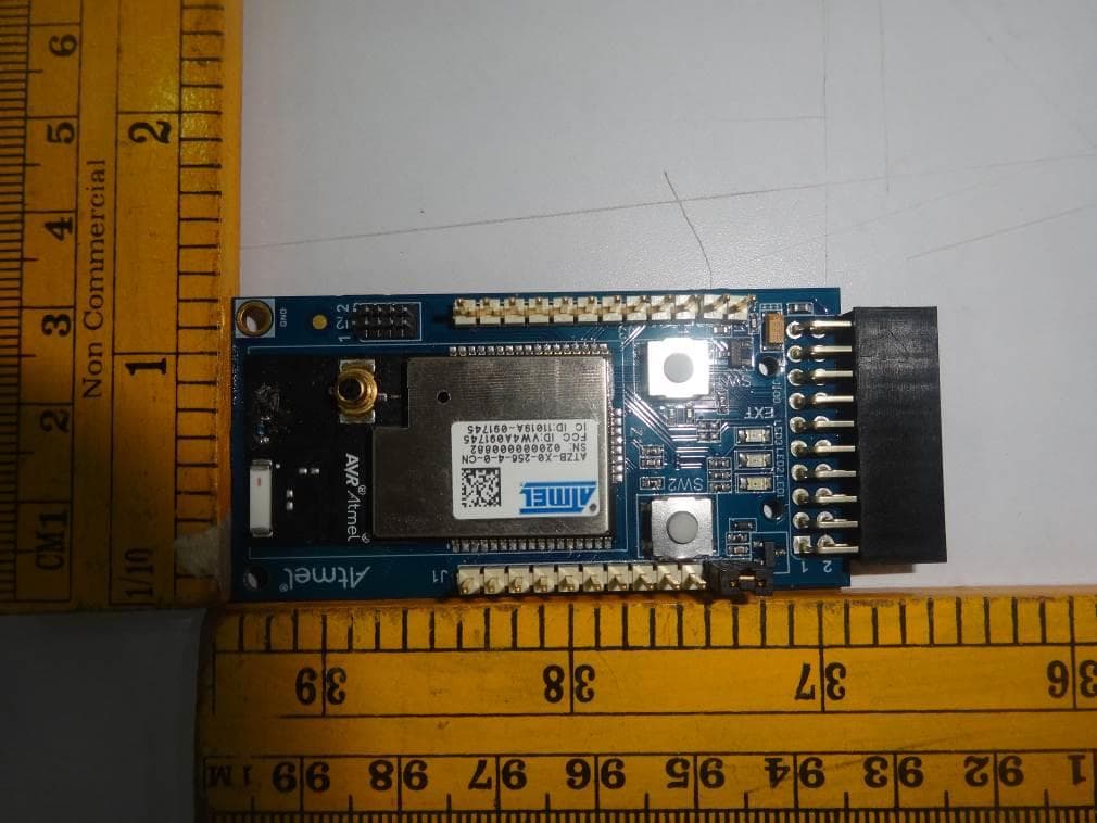 ATZB-X0-256-4-0-CN ZigBit ATxmega256A3U+RF212B - FCC ID VW4A091745 - Microchip Technology Inc.