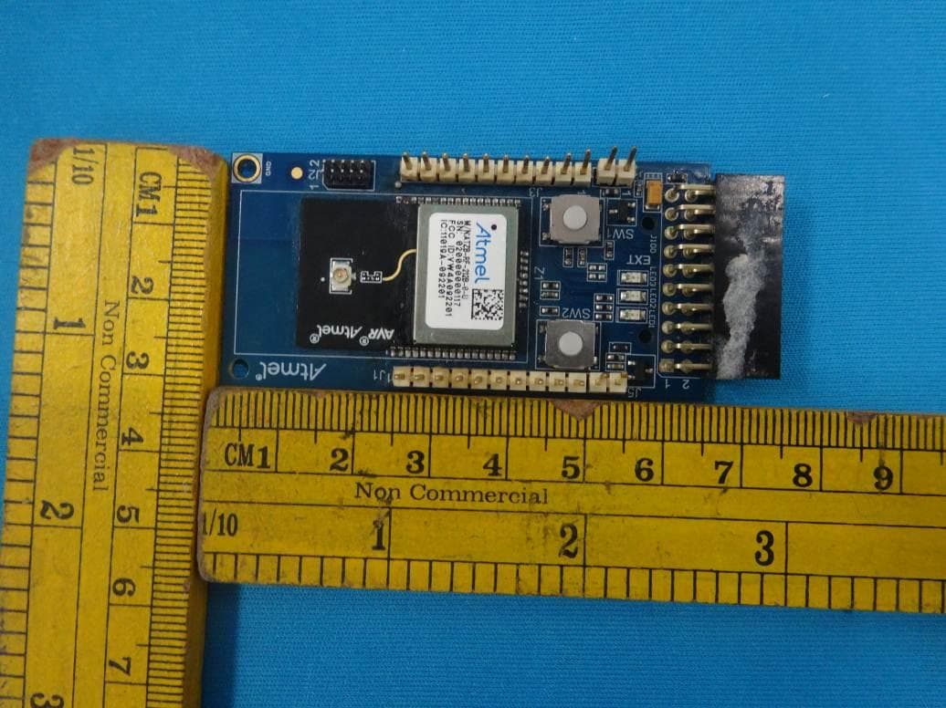 ATZB-RF-212B-0-U Sub GHz Transceiver ZigBit with UFL Connector - FCC ID VW4A092201 - Microchip Technology Inc.