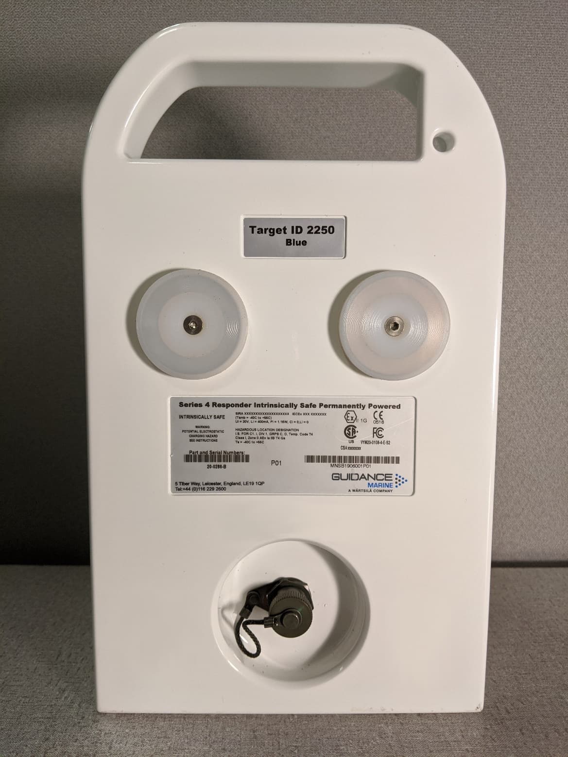 SERIES 4 RESPONDER - FCC ID VYMRAD-1100 - Wartsila Guidance Marine Ltd.