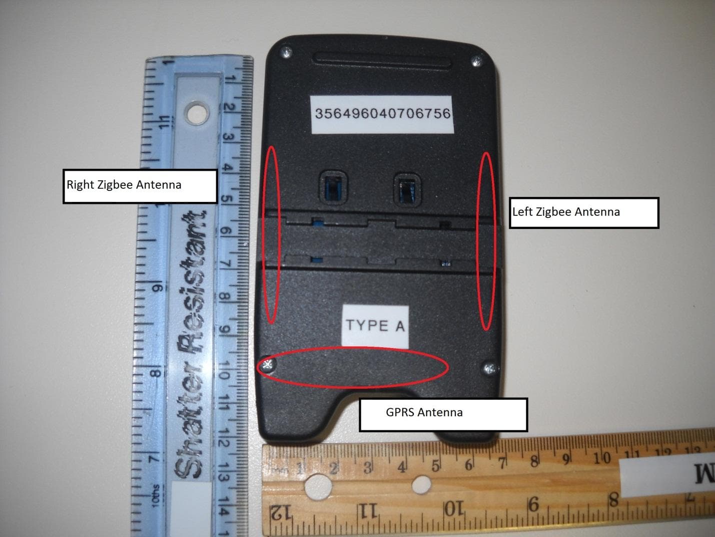Cellular-enabled wireless smartcard reader - FCC ID W9T-P10300 - SentriLock, LLC