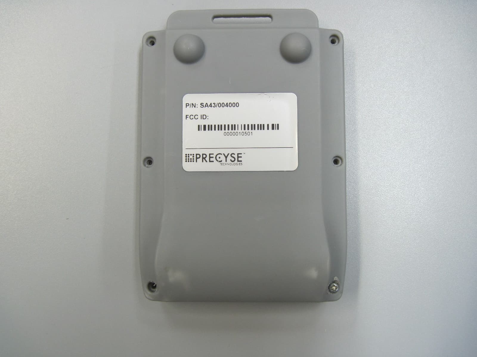 SA TAG 915 MHz - FCC ID WONSA91004000 - Precyse Technologies Inc
