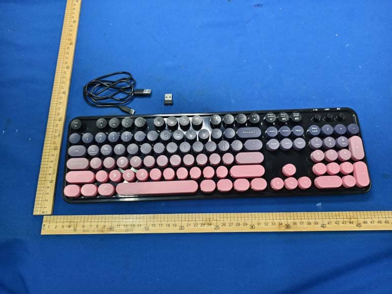 2.4G Wireless BT Charging Keyboard Mouse Device - FCC ID WOX-SK-623CDM - Shenzhen SQT Electronics Co., Ltd.