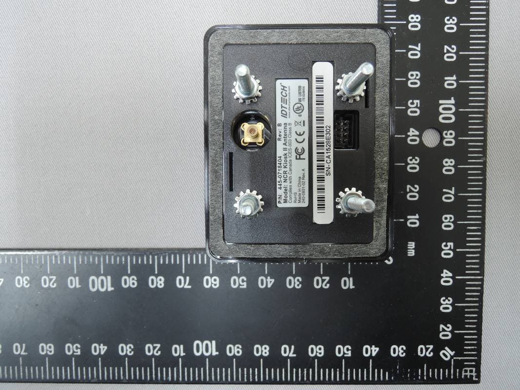 RFID reader - FCC ID WQJVIVOPAYKIOSKII - ID TECH