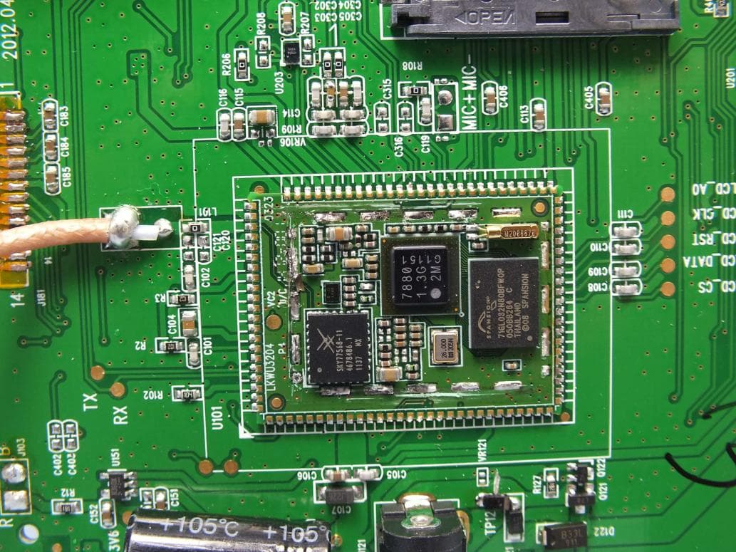 Fixed Wireless Phone - FCC ID WVB-FXP860 - Brightstar Corporation