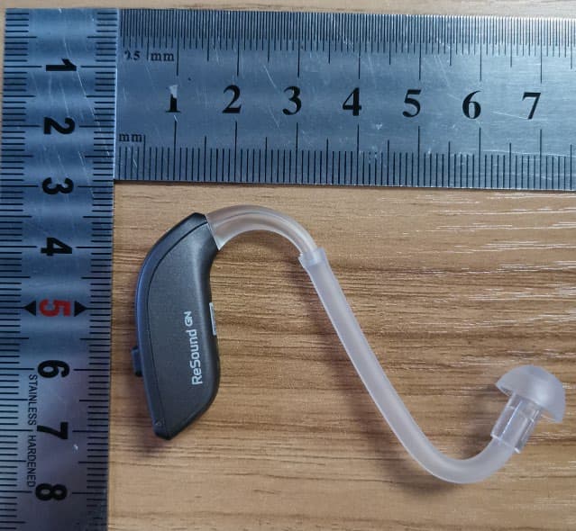 Wireless hearing instrument - FCC ID X26CABR70 - GN Hearing A/S