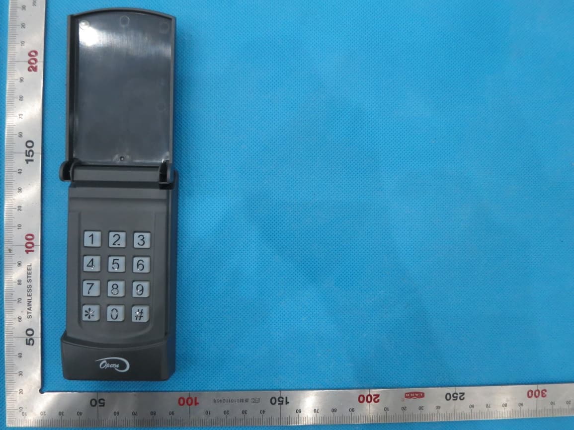 Wireless keypad - FCC ID X7OKEYLESSO42 - 9141-0720 Quebec Inc. DBA MANARAS/OPERA