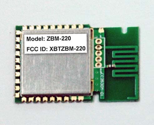 ZigBee Module - FCC ID XBTZBM-220 - United Integrated Services CO., LTD.