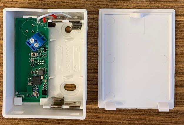 ZX Door Switch - FCC ID XEY-ZX-DS - VERDANT ENVIRONMENTAL TECHNOLOGIES