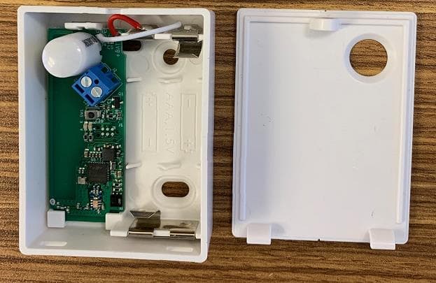 ZX Motion Sensor - FCC ID XEY-ZX-MS - VERDANT ENVIRONMENTAL TECHNOLOGIES