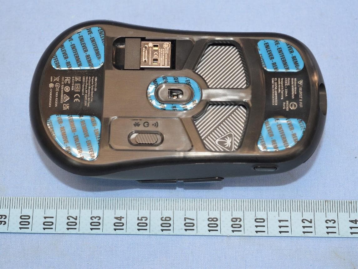 Wireless mouse - FCC ID XGB-MWBB0003 - Voyetra Turtle Beach, Inc.