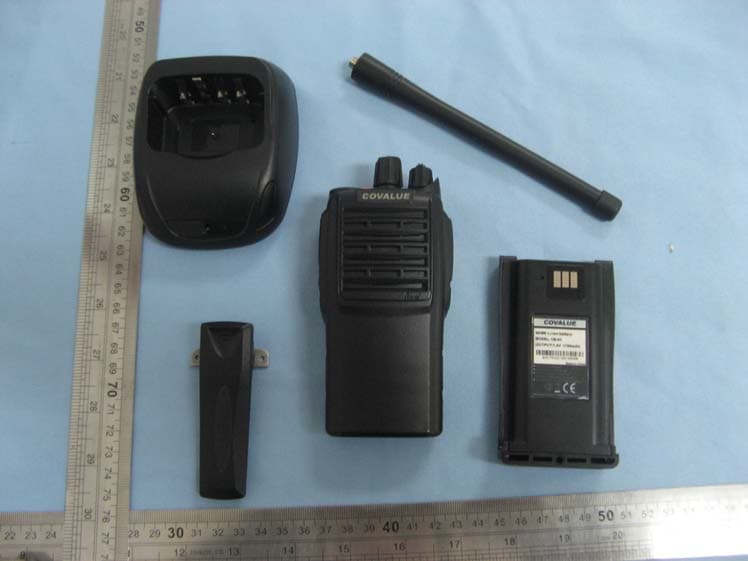 TWO WAY RADIO - FCC ID Y4GCU600-1 - SHENZHEN COVALUE COMMUNICATIONS CO., LTD.