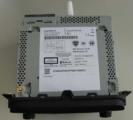 Car Radio - FCC ID Y7OVP2 - Continental Automotive Technologies GmbH