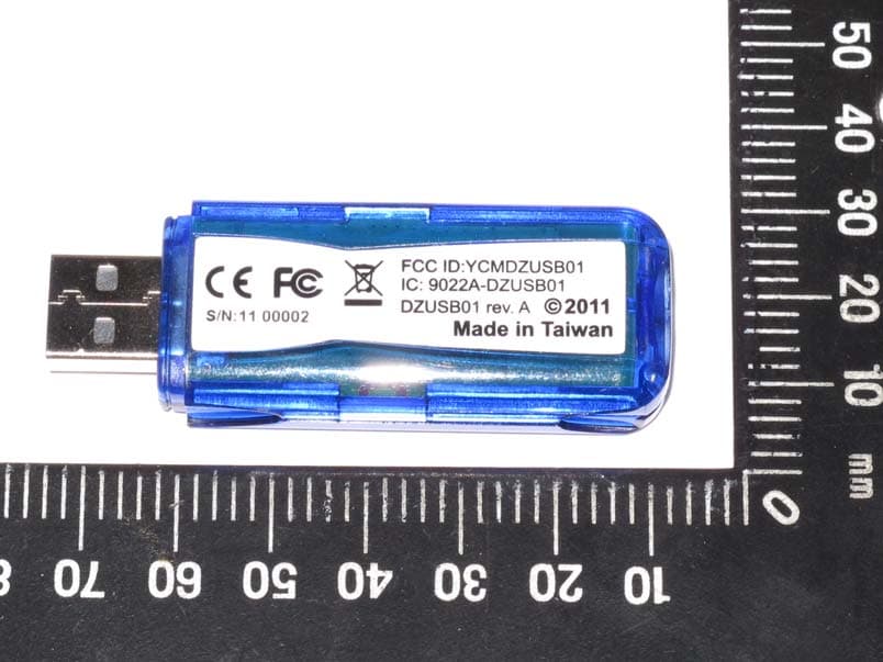 Contactless card reader - FCC ID YCMDZUSB01 - DIZIC Co., Ltd.