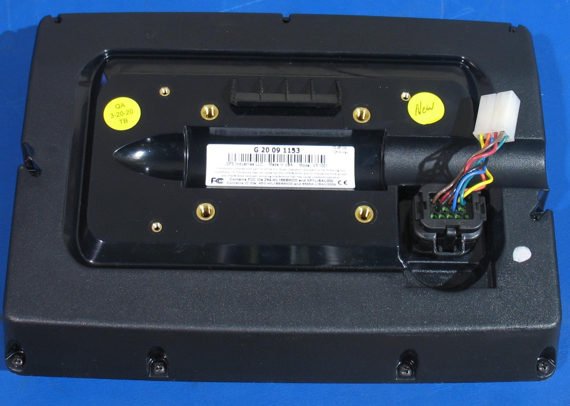 Visage Touchscreen Display - FCC ID YEY-V3-1005A - GPS Industries, LLC