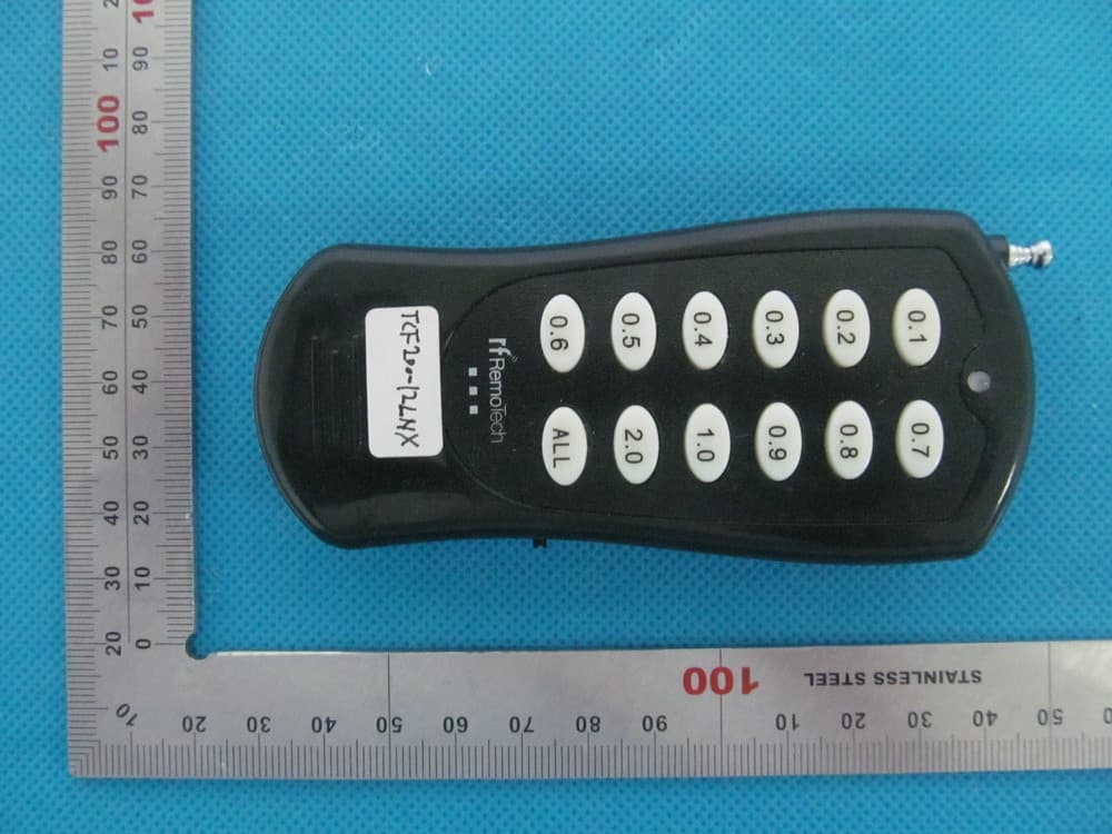 Remote Control - FCC ID YMUTCF200-12LNX - RFRemotech Company