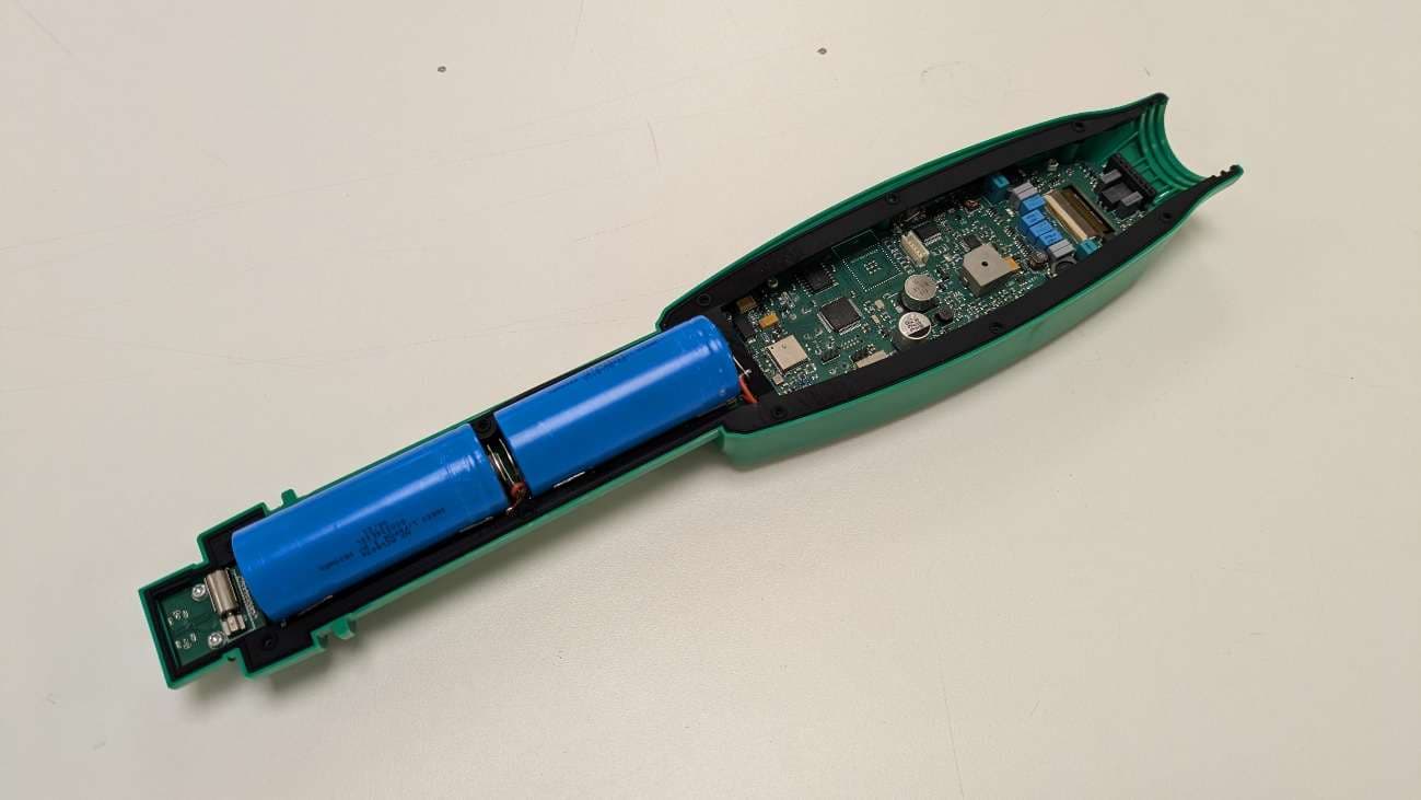 RFID reader used to read livestock RFID tags - FCC ID YVSSDL450 - Shearwell Data Limited