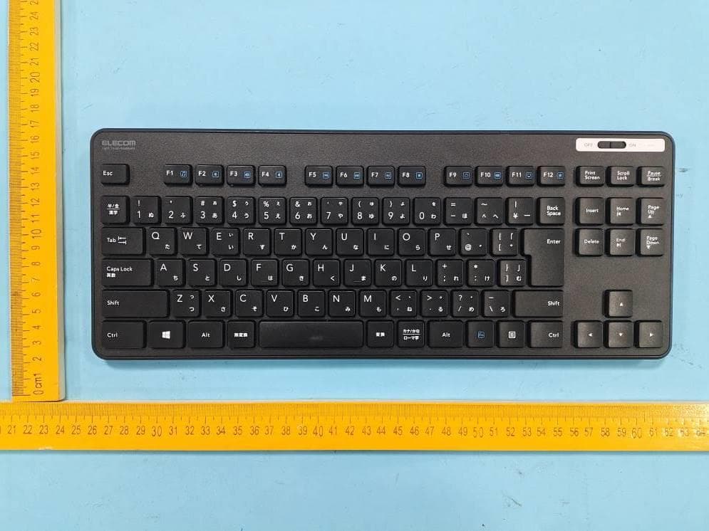 Wireless Keyboard - FCC ID YWO-FDM106 - ELECOM CO., LTD.