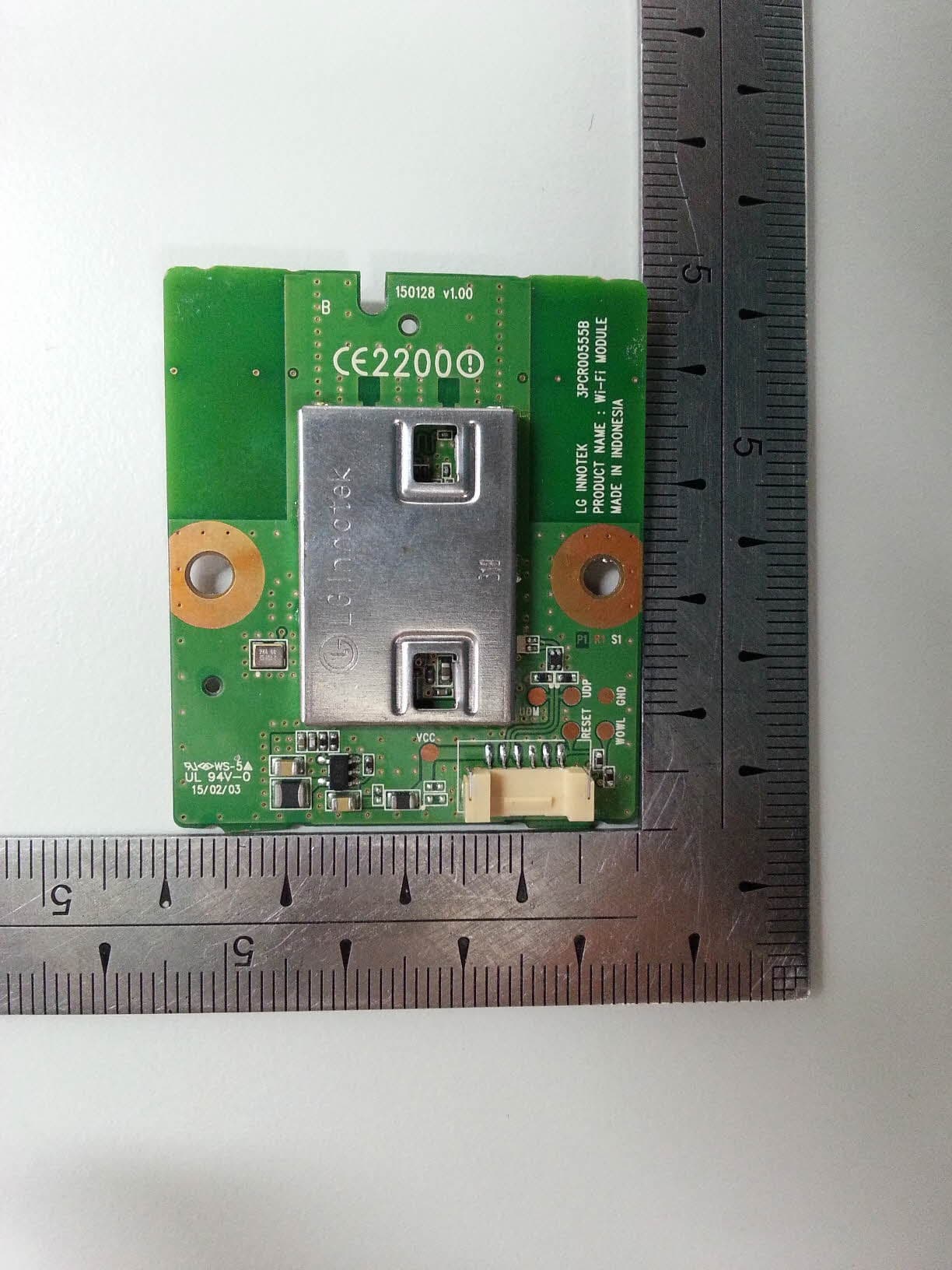 Wi-Fi module - FCC ID YZP-TWFMK001D - LG Innotek Co., Ltd.