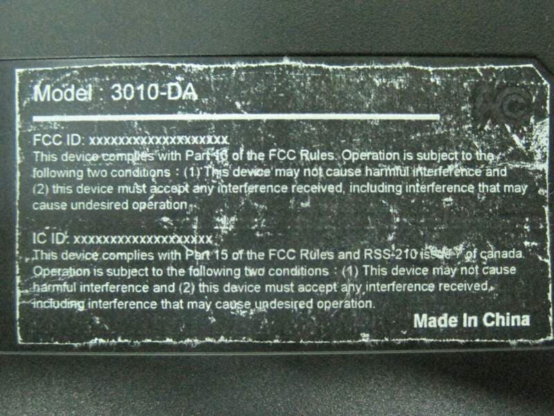 3010-DA Control Box (Plastic) / 3010-DA Control Box (metal) - FCC ID Z3K3010DABOX01 - JET OPTOELECTRONICS CO.,LTD.
