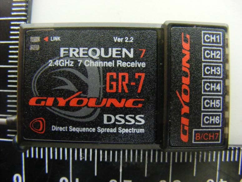 Remote Controller - FCC ID ZK2GR7 - GIYOUNG Electronics Co., Ltd.