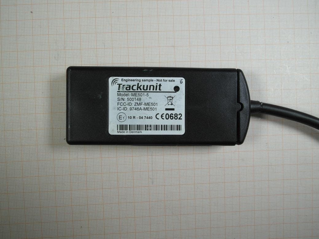 Tracking Unit - FCC ID ZMF-ME501 - Trackunit Aps
