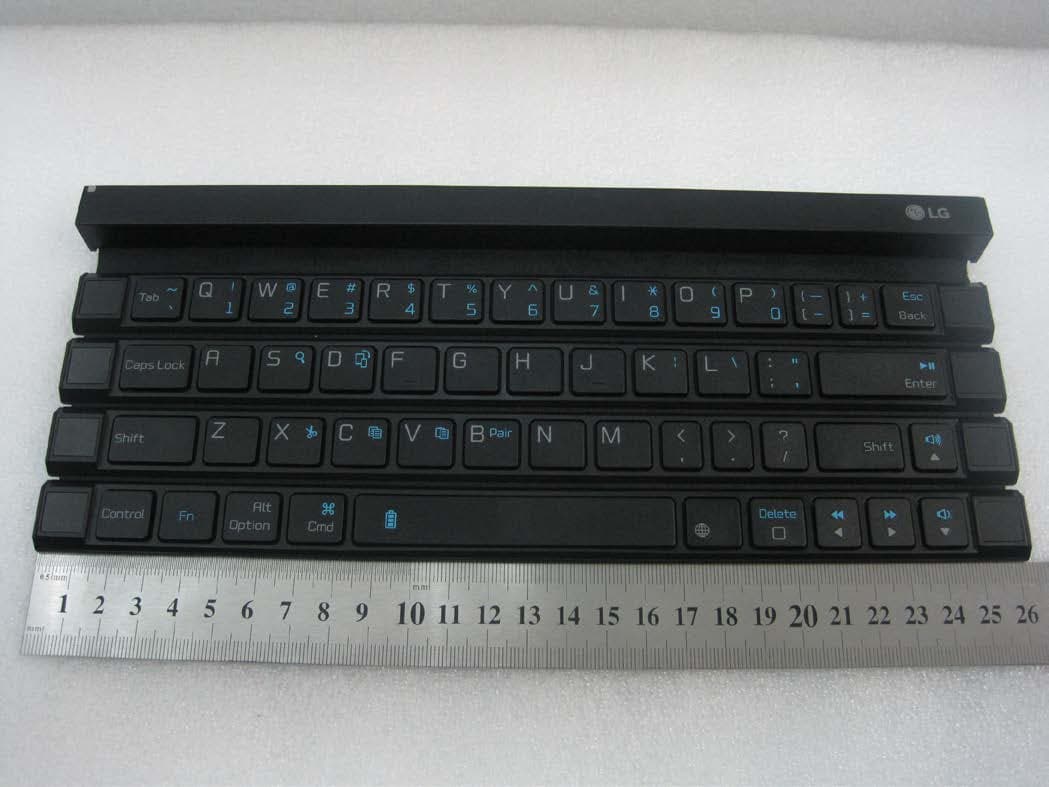 Bluetooth Keyboard - FCC ID ZNFKBB700 - LG Electronics USA, Inc.