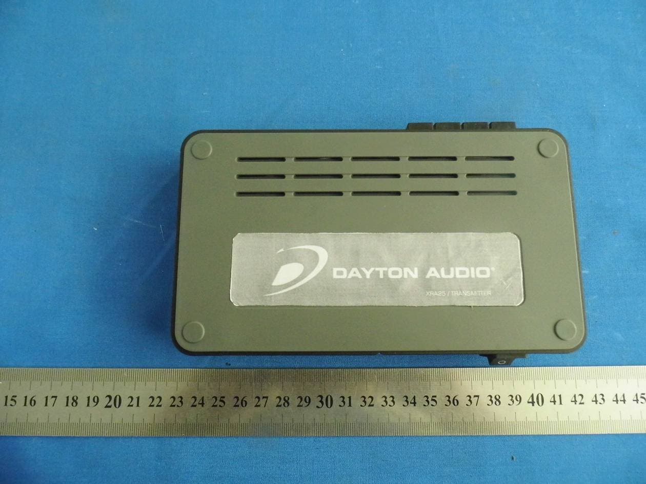 Wireless Speaker Kit with Subwoofer Output - FCC ID ZXZ-XRA25 - Dayton Audio Division of Parts Express