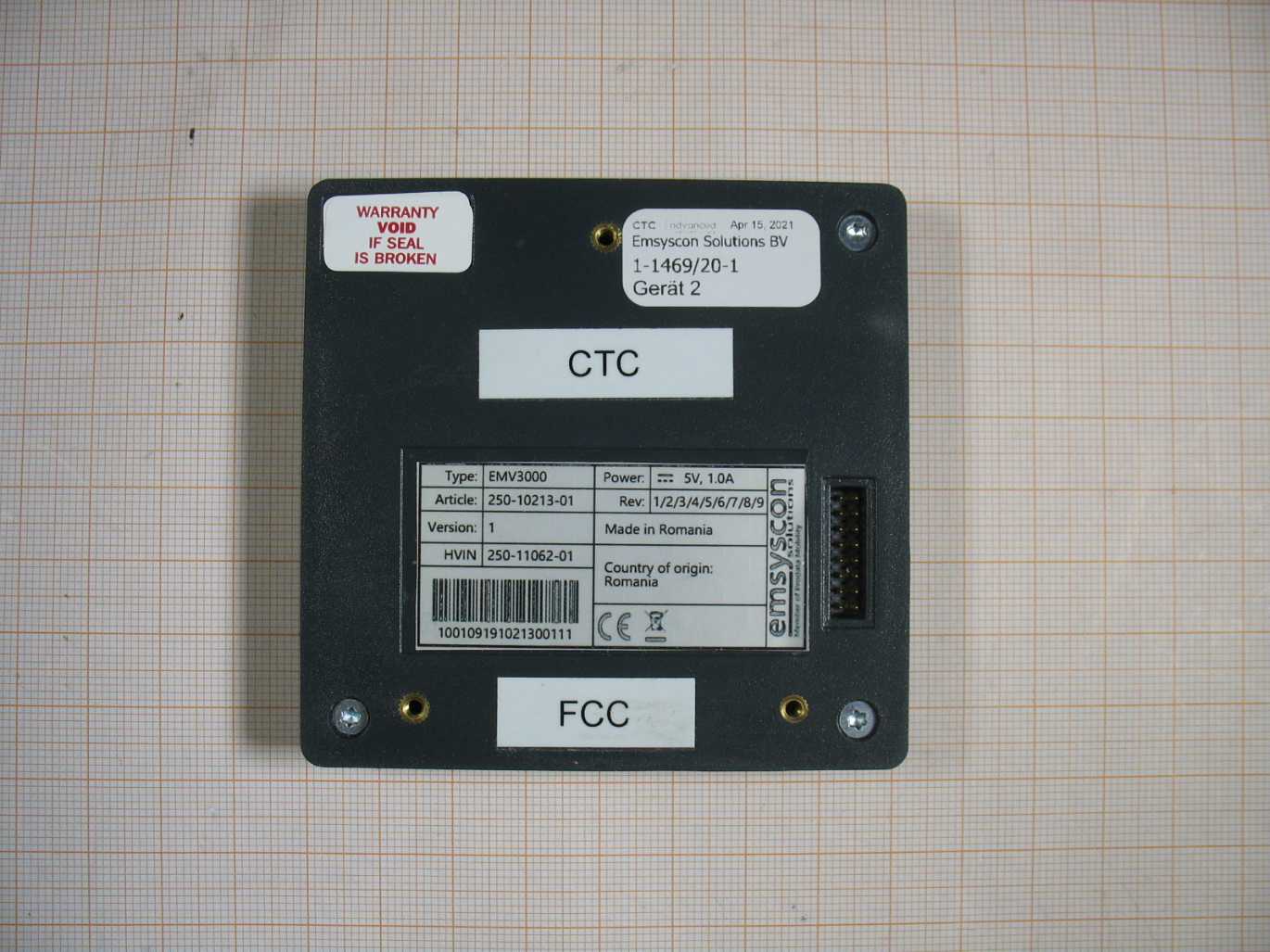 Product image for 2A2BO-EMV3000