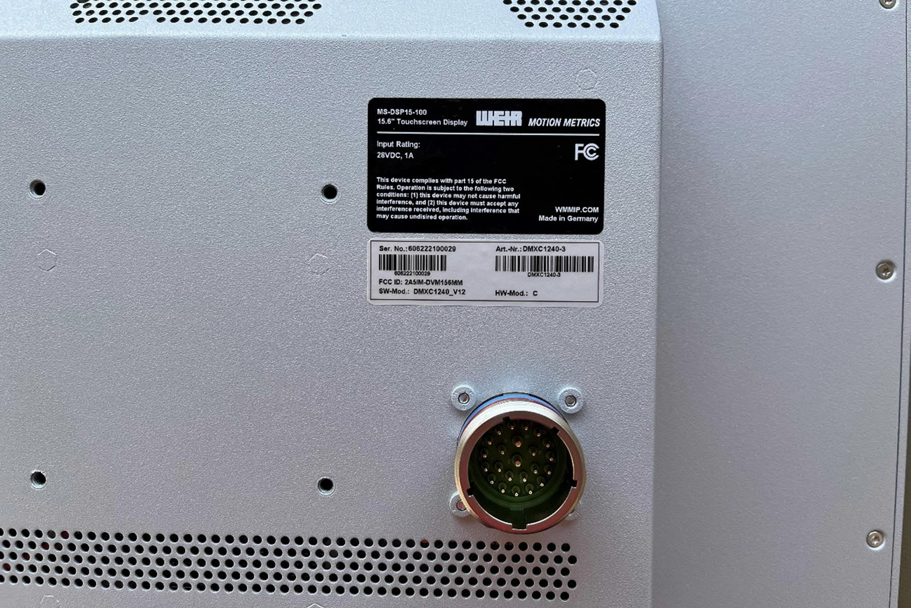 Product image for 2A5IM-DVM156MM