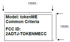 Product image for 2ADTJ-TOKENMECC