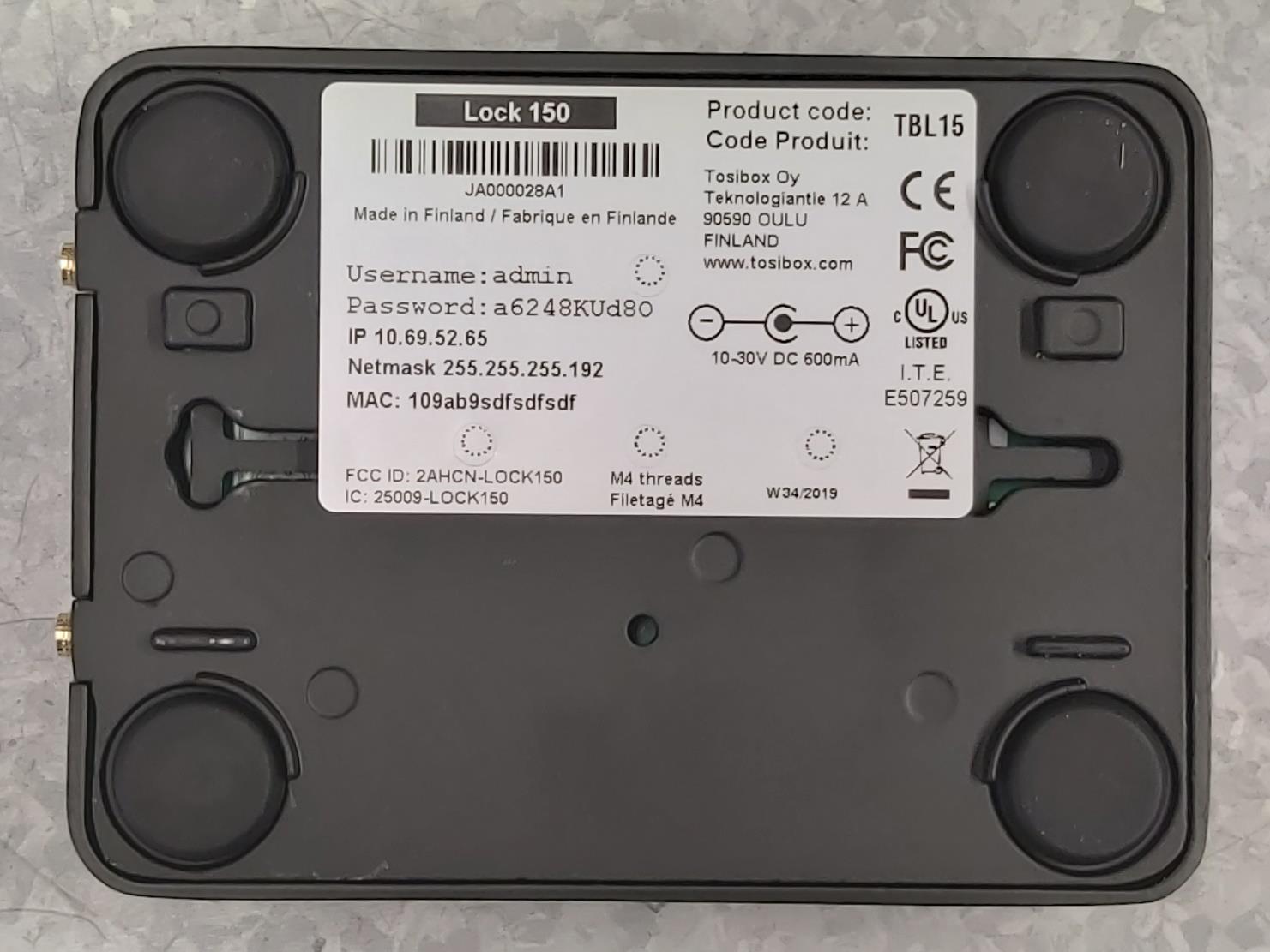 Product image for 2AHCN-LOCK150