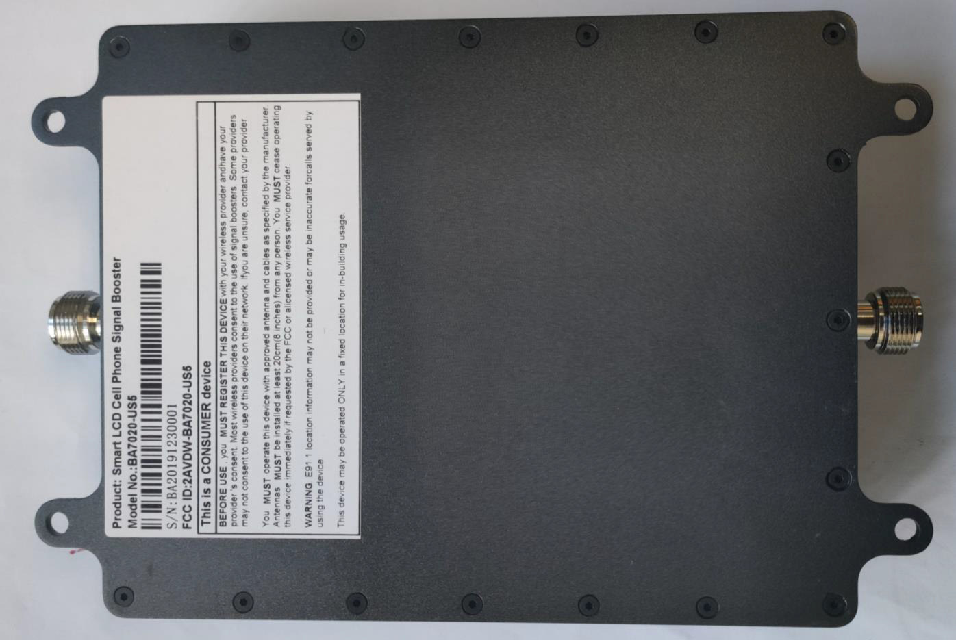 Product image for 2AVDW-BA7020-US5