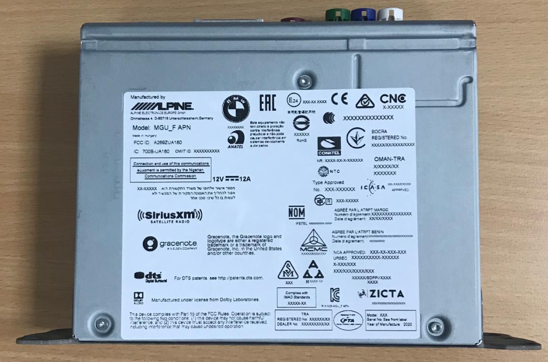 Product image for A269ZUA160