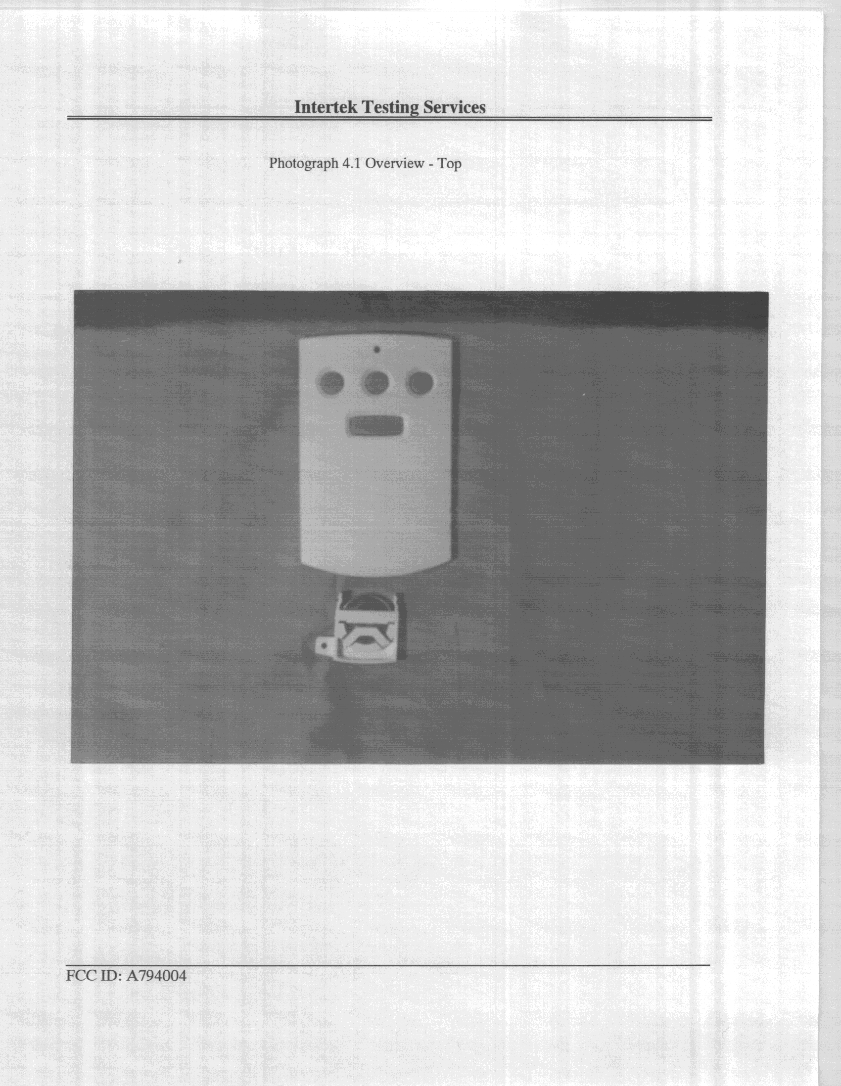 Product image for A794004